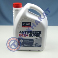 Жидкость охлаждающая YUKO Antifreeze -40 Super G12+ красный (канистра 5л)