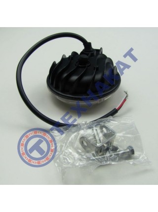 Фара LED круглая 12W + LED кольцо
