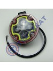 Фара LED круглая 12W + LED кольцо