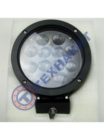 Фара LED круглая 60W 12 ламп