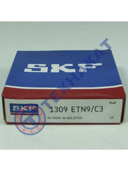 Подшипник 1309 ETN9/C3 (1309) SKF Италия 45*100*25