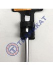 Отвертка шлицевая SL6 х 200мм Mastertool