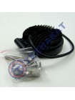 Фара LED круглая 27W широкий луч