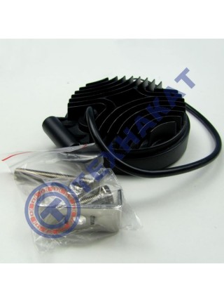 Фара LED круглая 27W широкий луч