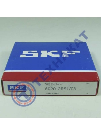 Подшипник 6020 2RS1/С3 (180120) SKF Франция 100*150*24