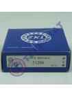 Подшипник 51206 (8206) ZKL Чехия 30*52*16