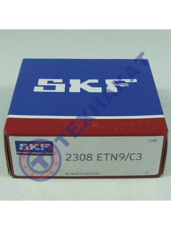 Подшипник 2308 ETN9/C3 (1608) SKF Италия 40*90*33