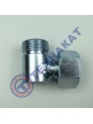 Штуцер угловой S32-S32 (М27х1,5 гайка-М27х1,5)