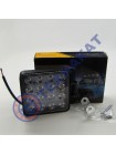 Фара LED квадратная 48W 16 диодов