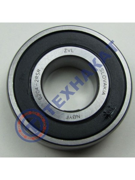 Подшипник 6204 2RSR (180204) ZVL Словакия 20*47*14
