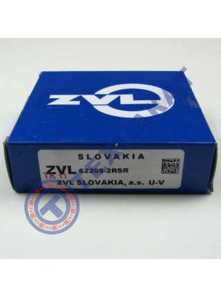 Подшипник 62208 2RSR (180508) ZVL Словакия 40*80*23