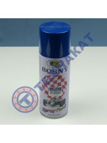 Спрей-краска № 9 (королевский синий) Bosny 400ml RAL 5005
