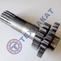 Вал привода ВОМ МТЗ (ТАРА) (L=211, Z16, Z18, Z25) 70-1601026