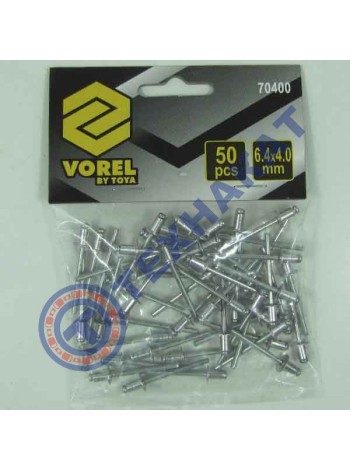 Заклепка вытяжная 70400 VOREL