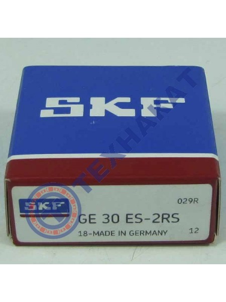 Подшипник GE30ES 2RS (ШСП30 2RS) SKF Германия 30*47*18