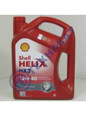 Масло моторное HX3 15W-40 SHELL