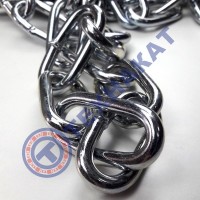 Цепь 5х35 длиннозвенная (кусок 10м) оц.