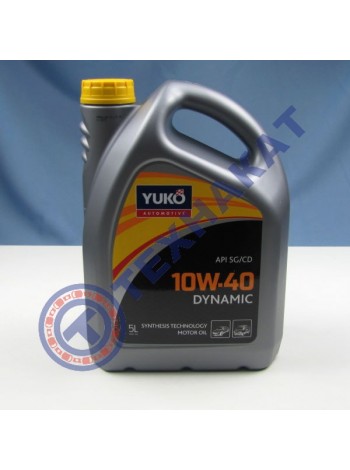Масло моторное YUKO DYNAMIC 10W-40 API SG/CD (канистра 5л)
