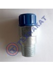 Штуцер К1/2" М20х1,5 с лепестковым клапаном