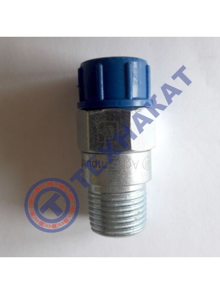 Штуцер К1/2" М20х1,5 с лепестковым клапаном