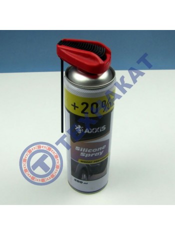Смазка силиконовая для резиновых уплотнителей и ремней +20% 500ml (носик) AXXIS