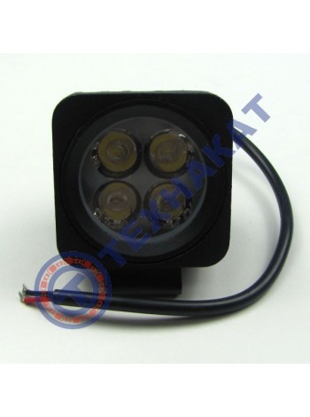 Фара LED квадратная 10W 4 лампы