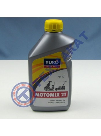 Масло YUKO MOTOMIX 2T (TC) для двухтактных бензиновых двигателей (канистра 1л)