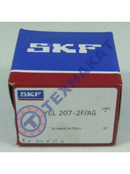 Подшипник YEL 207 2F/AG (GE35KRRB) SKF Италия 35*72*19
