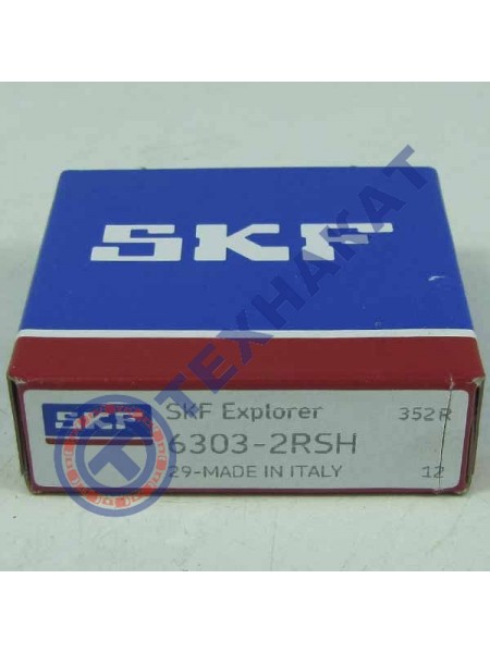 Подшипник 6303 2RS (180303) SKF Италия 17*47*14