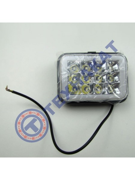 Фара LED прямоугольная 20W 12 диодов