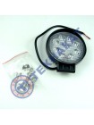 Фара LED круглая 27W (узкий луч)