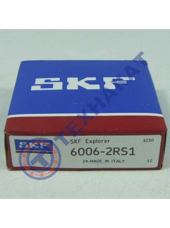 Подшипник 6006 2RS (180106) SKF Италия 30*55*13