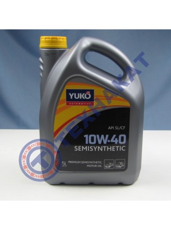 Масло моторное YUKO SEMISYNTHETIC 10W-40 API SL/CF (канистра 5л)