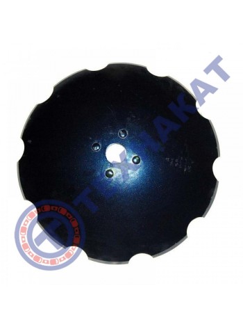 Диск "ромашка" D=710 мм, h=10 мм, d60, 4 упоры Massey Ferguson (Bellota), ZM10-1905-28R60