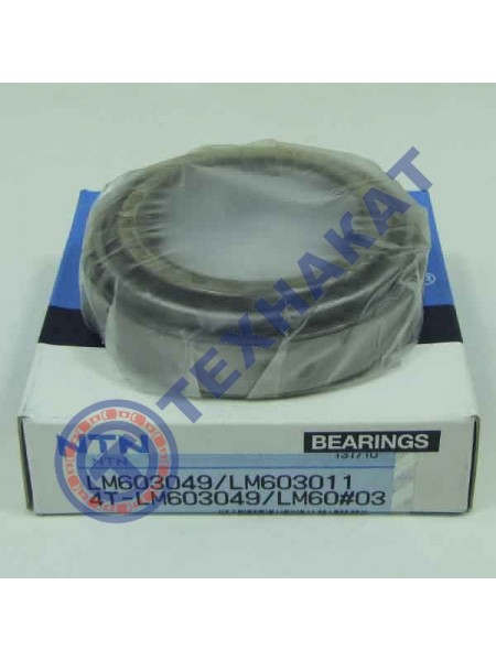 Подшипник 4T-LM603049/LM603011 NTN Япония 45,242*77,788*19,842