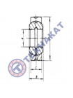 Подшипник 2ШС20 THT 20*47*26
