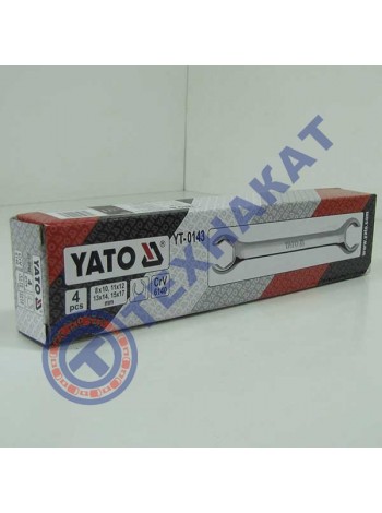 Набор ключей разрезных YT-0143 YATO