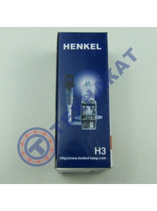 Лампочка 12V 100W галоген H3 с поводком