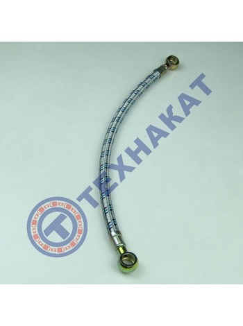 Трубка топливная низкого давления d14 L=0,4 м в металл. оплетке СФ-А0104-01