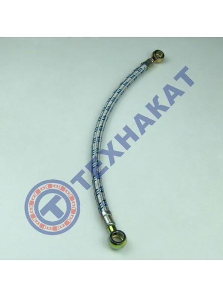 Трубка топливная низкого давления d14 L=0,4 м в металл. оплетке СФ-А0104-01