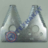 Сегмент ножа жатки двойной H163131/80010 Radura Германия