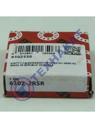 Подшипник 6302.2RS (180302) FAG Корея 15*42*13