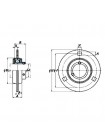 Корпус подшипника PF 62 (PF206) KONLON