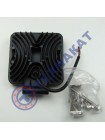 Фара LED квадратная 126W 42 лампы + LED кольцо