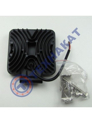 Фара LED квадратная 126W 42 лампы + LED кольцо