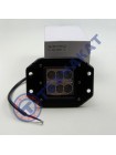 Фара LED квадратная 18W 6 ламп внутренняя