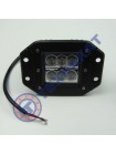 Фара LED квадратная 18W 6 ламп внутренняя