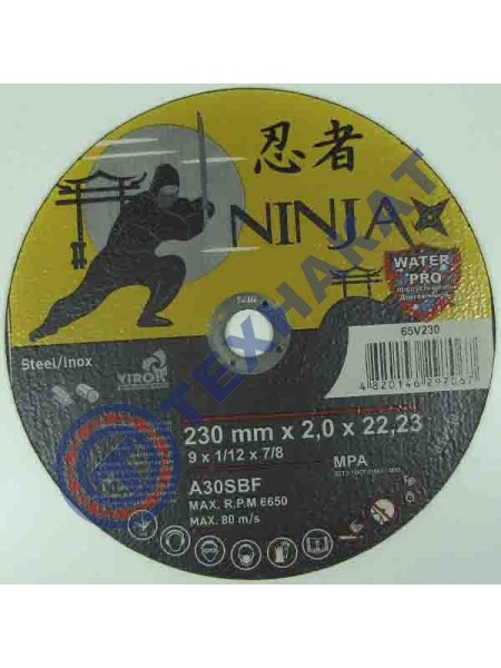 Отрезной круг 65V230 NINJA TM VIROK