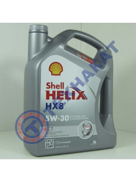 Масло моторное SHELL Helix HX8 ECT 5W-30