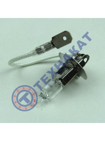 Лампочка 12V 55W галоген H3 с поводком